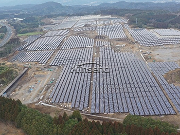 일본 Miyazaki-ken 태양광 지상 설치 프로젝트 43MW