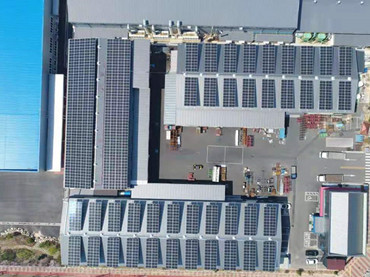 태양 금속 지붕 프로젝트 570kw, 한국