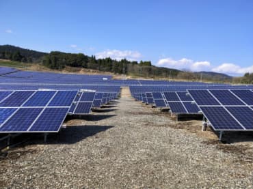 태양 광 지상 프로젝트 14MW  栃 木 県 일본