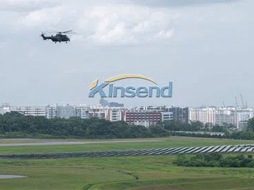The Sembawang Air Base 13.5MW solar farm  in Singapore