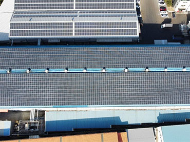 태양 금속 지붕 프로젝트 809.97kw, 한국