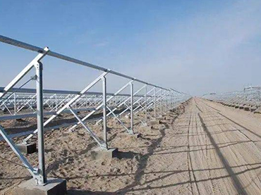 가장 대중적인 솔루션 콘크리트 기초 태양 광 설치 시스템