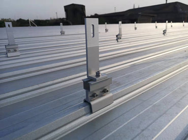Standing Seam Solar 옥상 장착 시스템 2.6MW, 태국