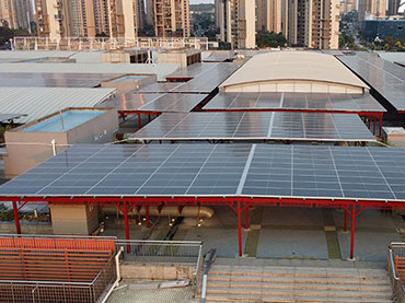 킨센드, 7MW 규모의 옥상 태양광 프로젝트 성공적으로 설치